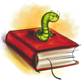book worm icon