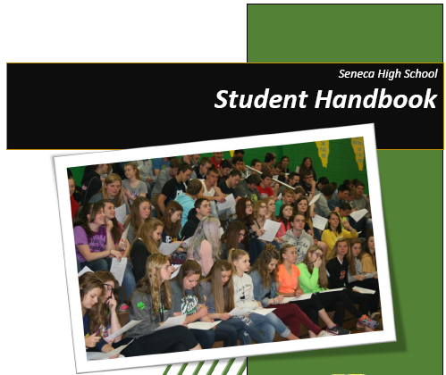 Preview of cover for student handbook