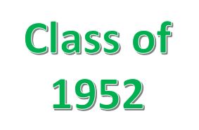 Class of 1952